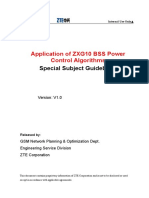 GSM P&O Guidebook-Application of ZXG10 BSS Power Control Algorithms V1.1 (2)