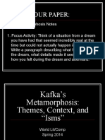 Реферат: The Metamorphosis Essay Research Paper Gregor s