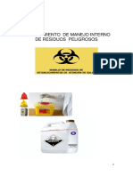 Procedimiento Manejo Residuos Producidos en Clinicas Odontologicas