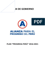 Plan de Gobierno de César Acuña