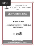 Consultoria Interna e Tendências Empresariais