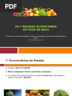 Os 7 Regimes Alimentares