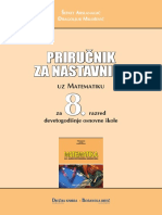 Matematika 8-9 - Prirucnik Za Nastavnike