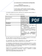 Ayudas Ergogenicas Nutricionales SAN PDF