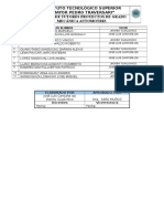 Nomina de Alumnos Proyectos de Grado