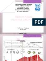 Hemorragia Uterina anormal.