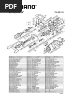 Shimano Curado CU 200 Parts List | PDF | Technology & Engineering