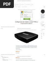 Configuracion de Modem y Router PIRELLI P.DG A1010 CANTV - REDNIXCOM PDF