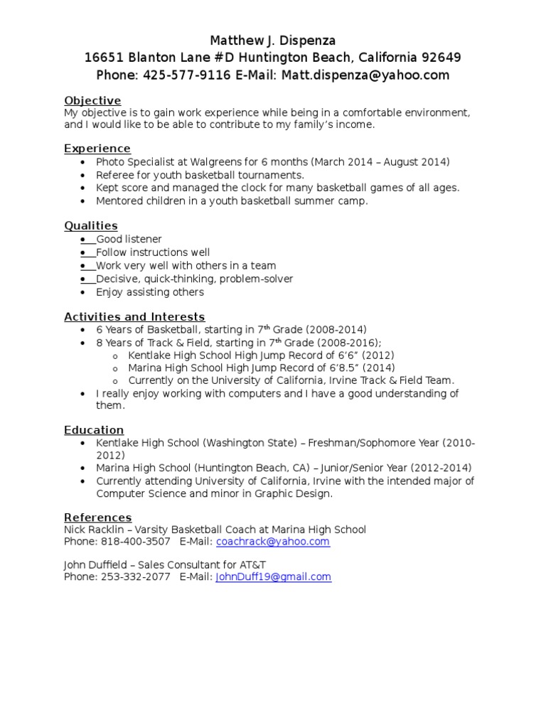My Resume | PDF