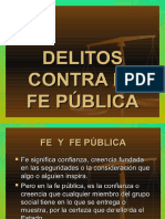 Delitos Contra La Fe Publica Expo