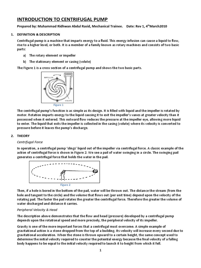 Understanding Centrifugal Pumps Basics | PDF | Pump | Viscosity