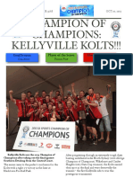 soccer newsletter october 20 2013