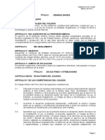 Reglamento Del Colegio Medico Del Peru