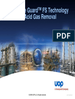 UOP Amine Guard Technology For Acid Gas Removal Tech Presentation PDF