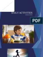 Daily Activities: Rutinas Diarias