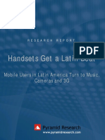 EX Handsets Get Latin Beat Mobile Users LA Turn Music Cameras 3G