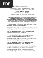 Novena Assunta