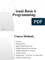 Visual Basic 6 Programming