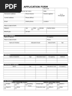Candidate Details Submission Form | PDF