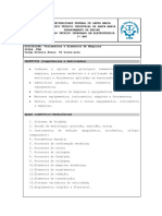 Ferramentas e Elementos de Maquinas - Eletrotecnica Integrado - 1 Ano