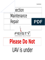 Inspection Maintenance Repair: Please Do Not Disturb !