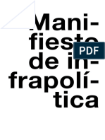 manifiesto infrapolitica