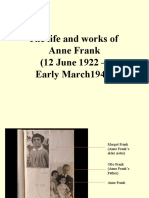 The Life and Works of Anne Frank
