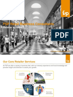 FSP Core Retailer Services - Site Selection Support, Benchmarking and Location Strategy