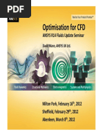 CFD Optimisation