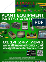 Alliance Electronics LTD Plant Equipment Parts Catalogue 2018