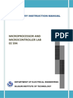 Microprocessor LABORATORY INSTRUCTION MANUAL