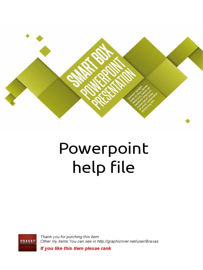 Professional PowerPoint Template Guide | PDF