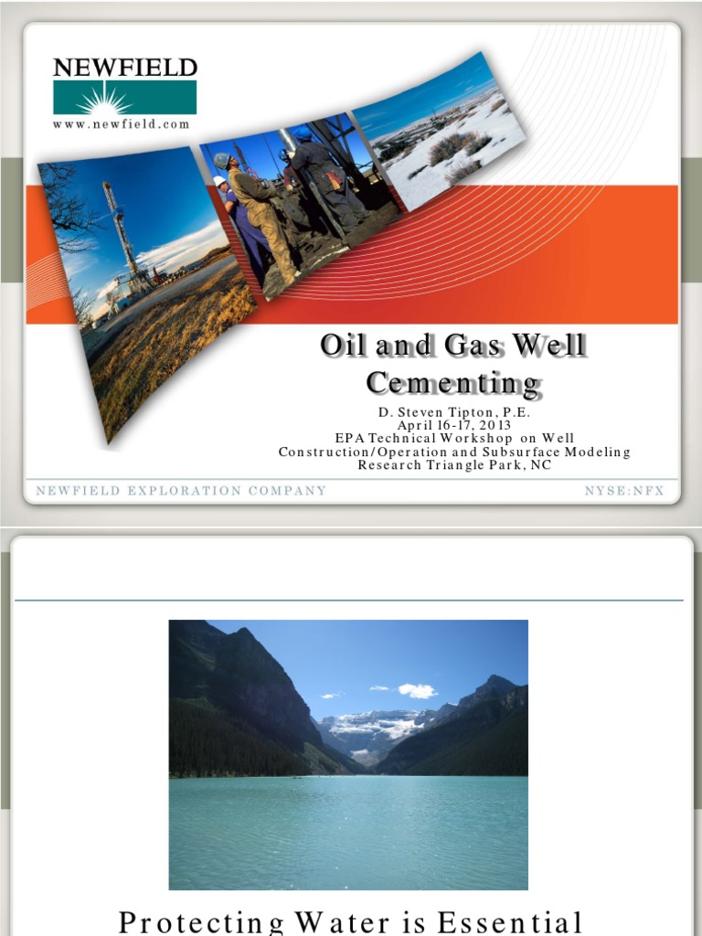 Oil and Gas Cementing | PDF | Casing (Borehole) | Oil Well