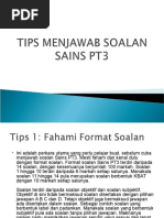 Tip Menjawab Soalan Sains Pt3