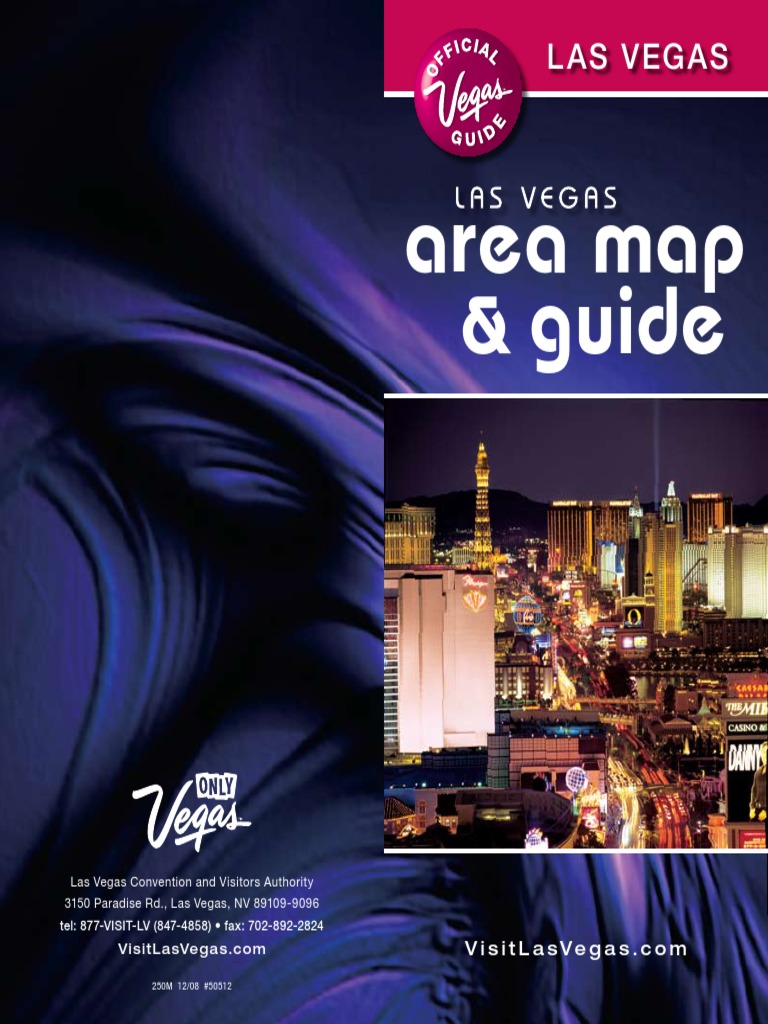 Las VegasAreaMap | PDF | Las Vegas Strip | Gratuity