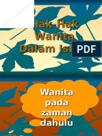 Hak-Hal Wanita Dalam Islam