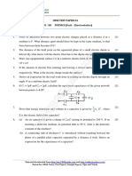 Cbse Test Paper-04 CLASS - XII PHYSICS (Unit - Electrostatics)