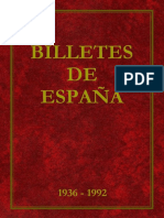 Billetes de España 1936 - 1992