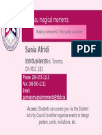 Afridi Sania Buisenesscard