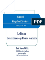 Lezione 3 - Le Piastre-Equilibrio