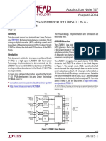 Application Note 147 August 2014 Altera Stratix IV FPGA Interface For LTM9011 ADC With LVDS Outputs