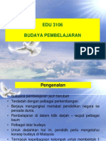 Topik 1 Budaya Pembelajaran