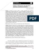 Teoria Da Identidade e Eliminativismo: Duas Alternativas Contemporâneas Ao Problema Do Dualismo