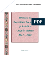 Strategia de Dezvoltare 2014 2020 PDF