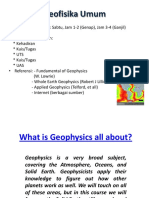What Is Geophysics All About