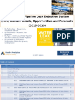 Global Water Pipeline Leak Detection System (LDS) Market: Trends, Opportunities and Forecasts (2015-2020) - Azoth Analytics