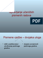 Ispravljanje Učeničkih Pismenih Radova