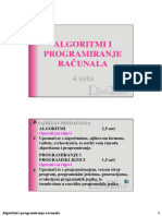 Algoritmi I Programiranje