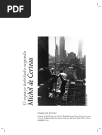 DOSSE, François. O Espaço Habitado Segundo Michel de Certeau