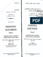 Inscriptiile Daciei Romane PDF